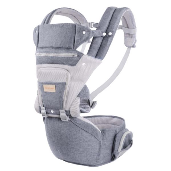 Ergonomic 3-in-1 Convertible Hip Seat Carrier for Babies 0-36mths