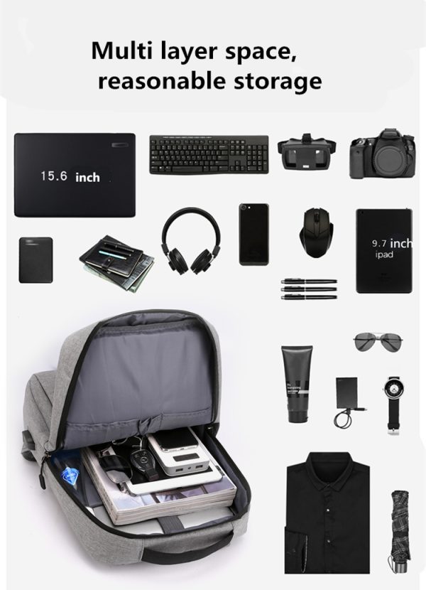 FocusBags® Anti-Theft Laptop Backpack - Image 5