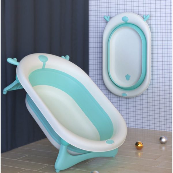 FocusBaby® Portable Baby Bath Drainage Hole Cushion Non-Slip - Image 9