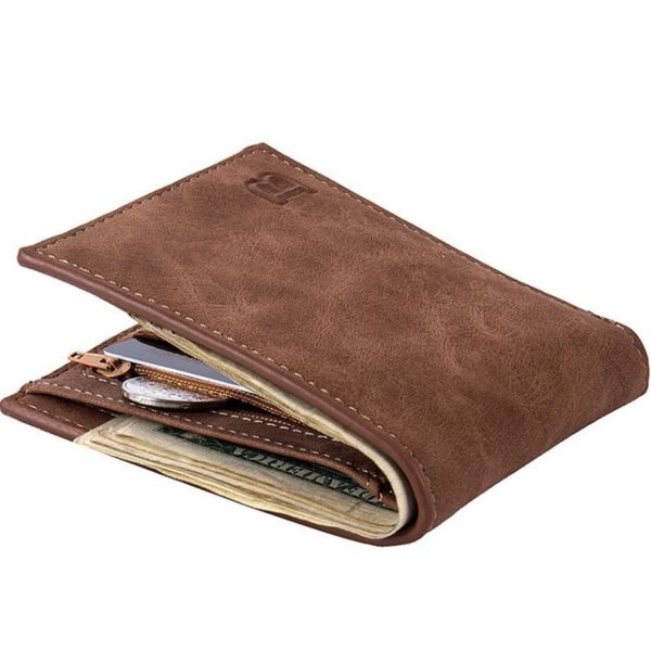 FocusFit® Stylish Men's Wallet Bi-fold with Coin Pocket - Image 7