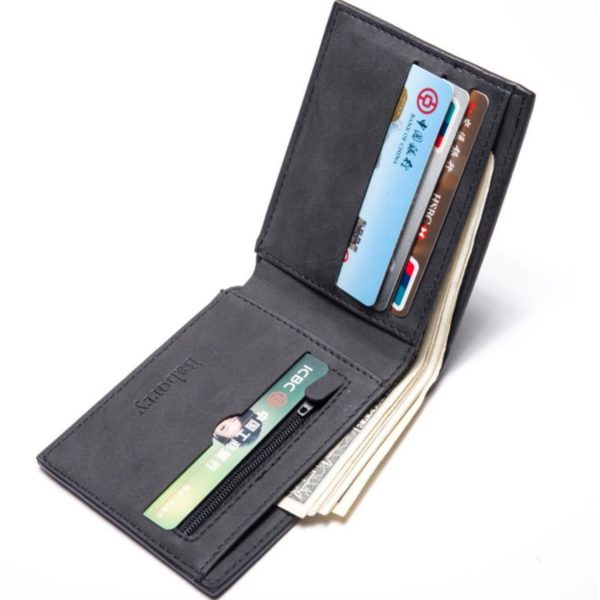 FocusFit® Stylish Men's Wallet Bi-fold with Coin Pocket - Image 8