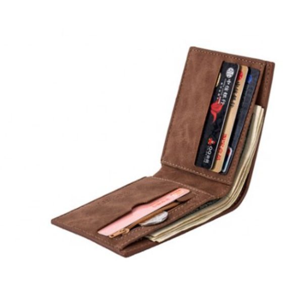 FocusFit® Stylish Men's Wallet Bi-fold with Coin Pocket - Image 4