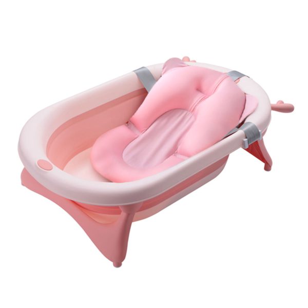 FocusBaby® Portable Baby Bath Drainage Hole Cushion Non-Slip - Image 2