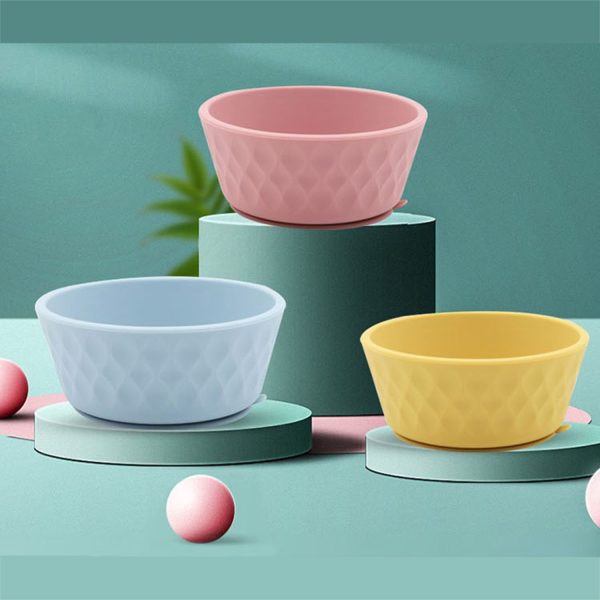 FocusBaby® Silicone Bowl Set Spoon Fork Mess-Free Feeding - Image 8