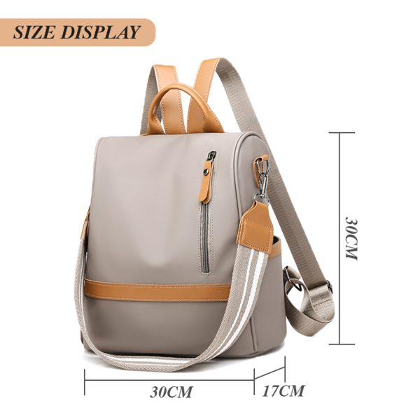 FocusBags® Nylon Women's Backpack Anti-Theft Water-Resistant - Image 15