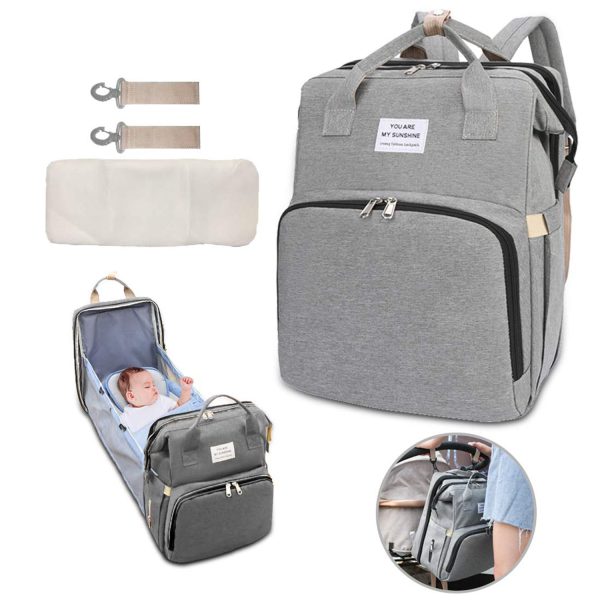 FocusBaby® Travel Baby Bed & Diaper Bag All-in-One Solution - Image 7