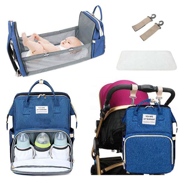 FocusBaby® Travel Baby Bed & Diaper Bag All-in-One Solution - Image 14