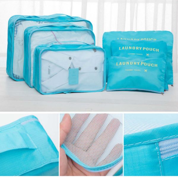 FocusBags® Travel Packing Organizer Cubes: Efficient 6-Piece - Image 4