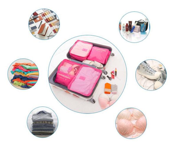 FocusBags® Travel Packing Organizer Cubes: Efficient 6-Piece - Image 7