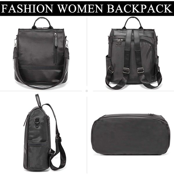 FocusBags® Nylon Women's Backpack Anti-Theft Water-Resistant - Image 8