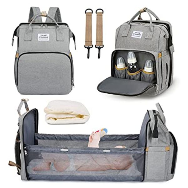 FocusBaby® Travel Baby Bed & Diaper Bag All-in-One Solution - Image 12