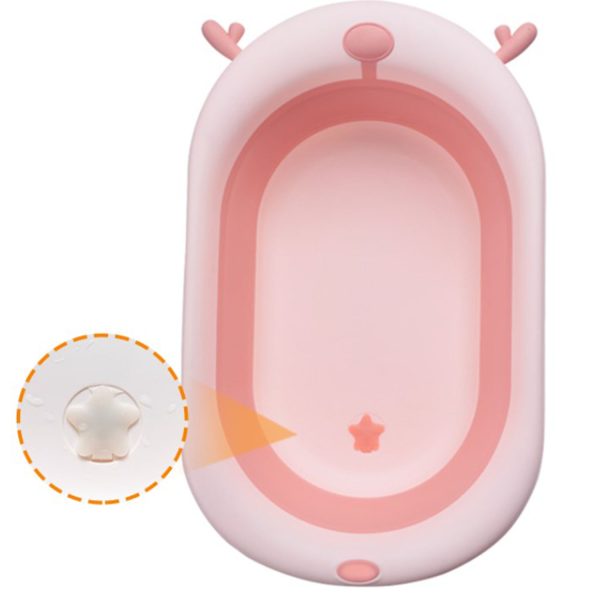 FocusBaby® Portable Baby Bath Drainage Hole Cushion Non-Slip - Image 7