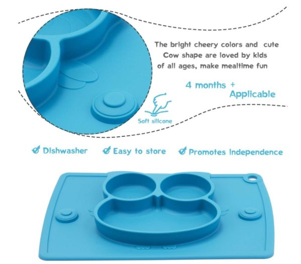 FocusBaby®Silicone Feeding Placemat On-the-Go Meals Non-Slip - Image 13