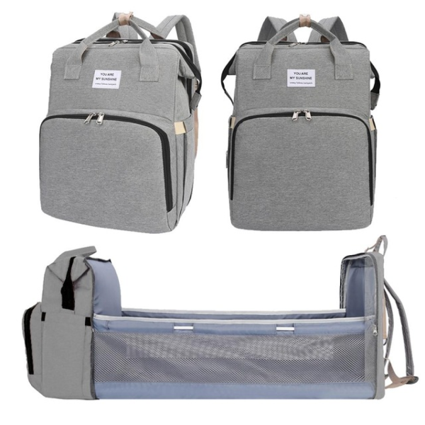 FocusBaby® Travel Baby Bed & Diaper Bag All-in-One Solution - Image 3