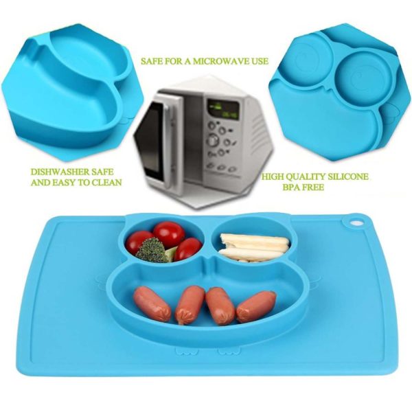 FocusBaby®Silicone Feeding Placemat On-the-Go Meals Non-Slip - Image 10