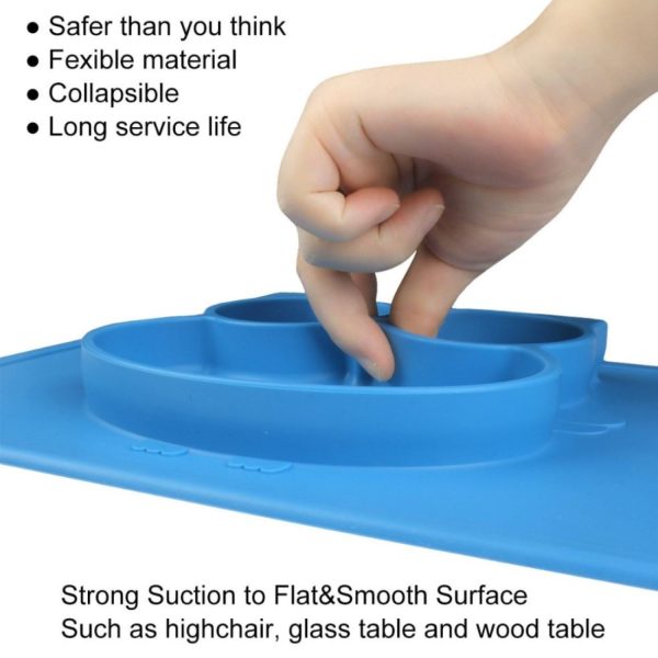 FocusBaby®Silicone Feeding Placemat On-the-Go Meals Non-Slip - Image 8
