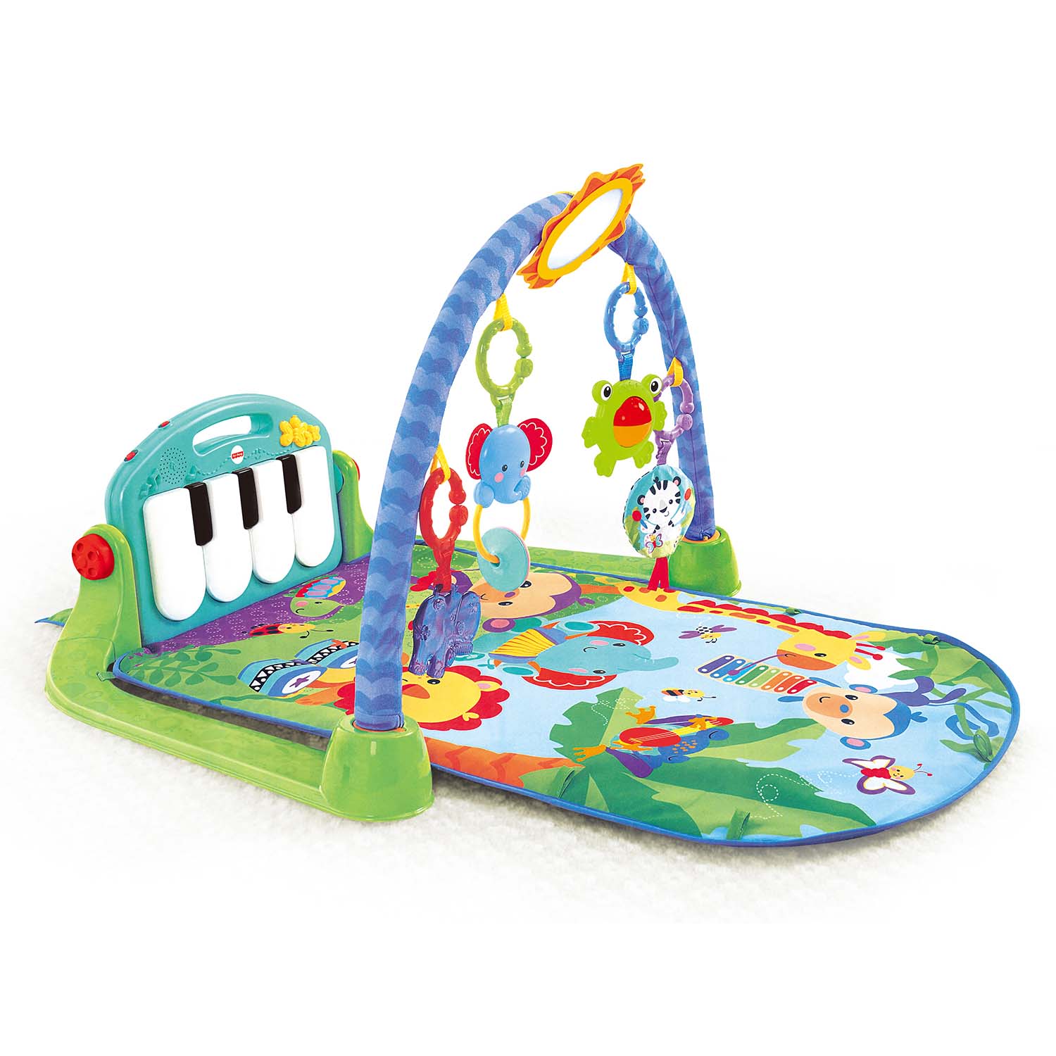 FocusBaby® Gym Activity Centre with Kick Play Piano Music Lights - Image 2