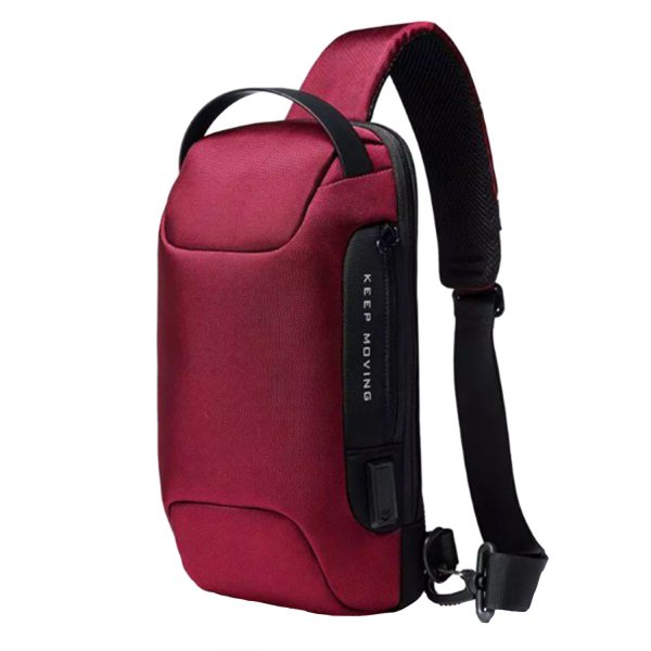 FocusBags® Cross Body Sling Bag with Lock and USB Charging - Image 3