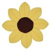Plush Baby Bath Cushion with Flower Petal Design