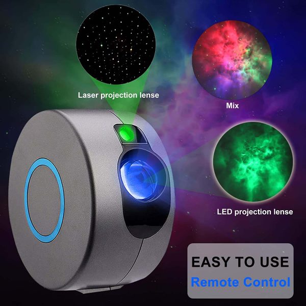 FocusToys® Starry Night Projector Mesmerizing Galaxy Effects - Image 6