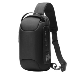 Cross Body Sling Bag with Combination Lock and USB Charging