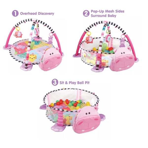 FocusBaby® Musical Baby Playmat with 30pcs Balls 3-in-1 - Image 14