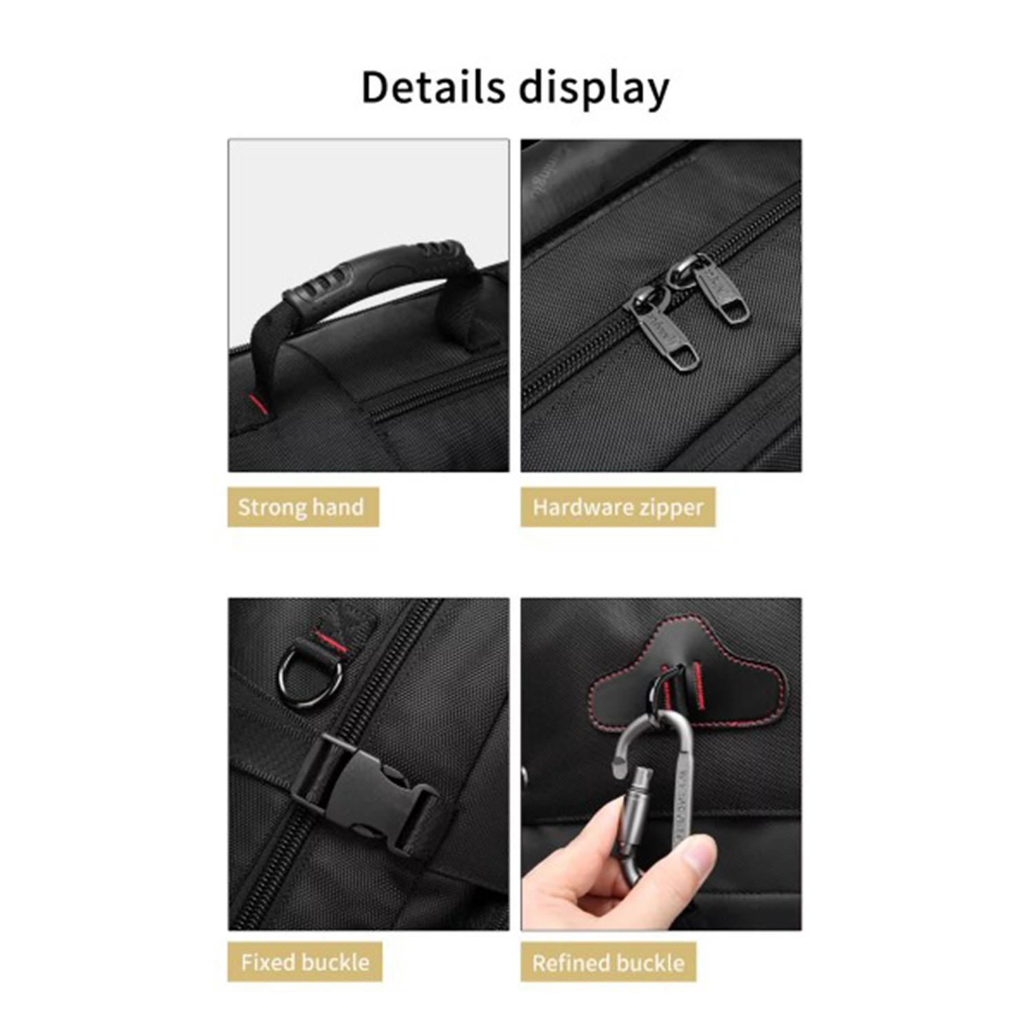 FocusBags® Adaptable Travel Backpack Versatile Spacious - Image 10