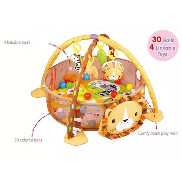 FocusBaby® Musical Baby Playmat with 30pcs Balls 3-in-1 - Image 4