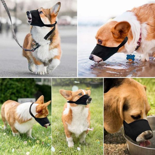 FocusPet® Adjustable Dog Muzzle Comfortable Safe Oxford Cloth - Image 8