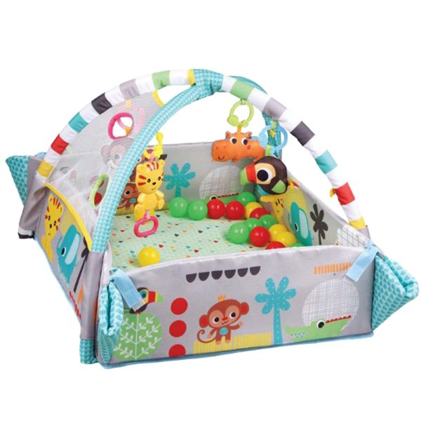 4-in-1 Musical Baby Playmat with 30 Pieces of Fun