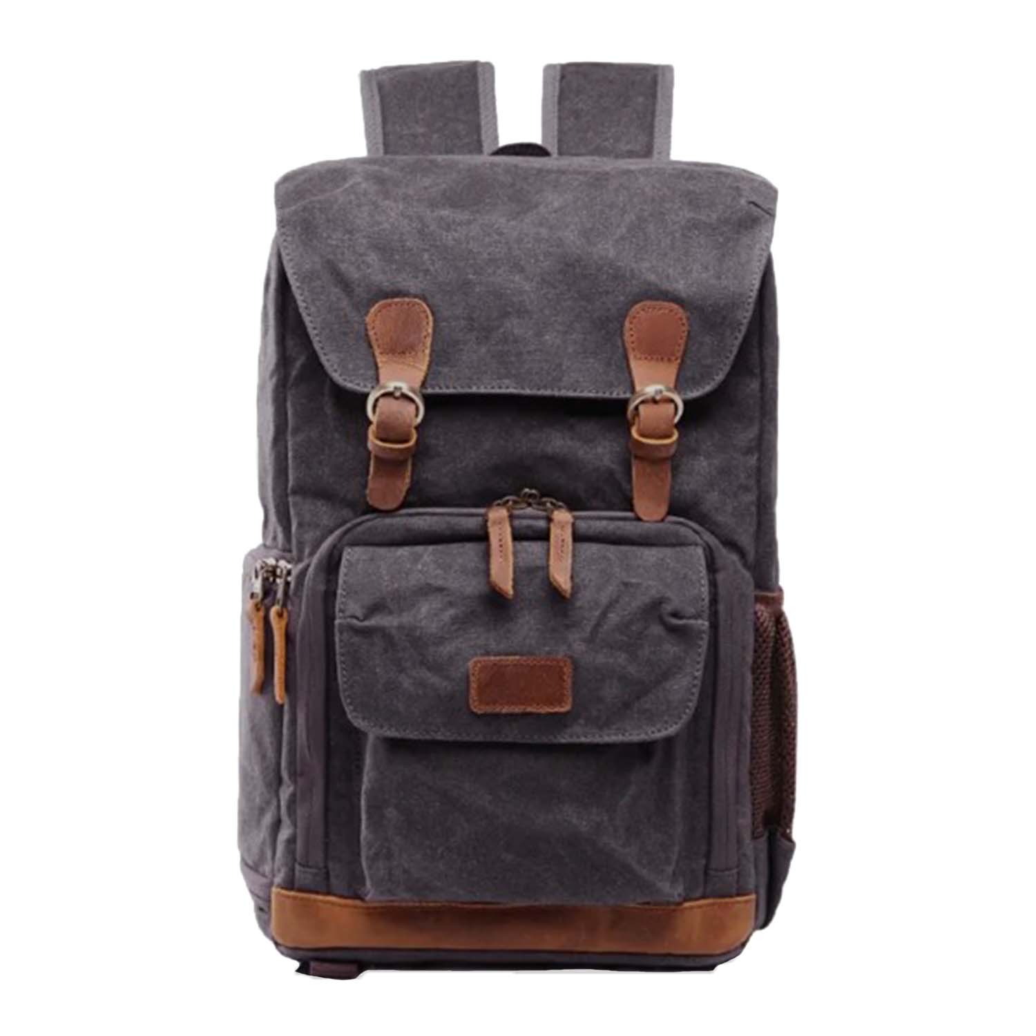 Vintage Styled 24L Waterproof Travel Camera Backpack