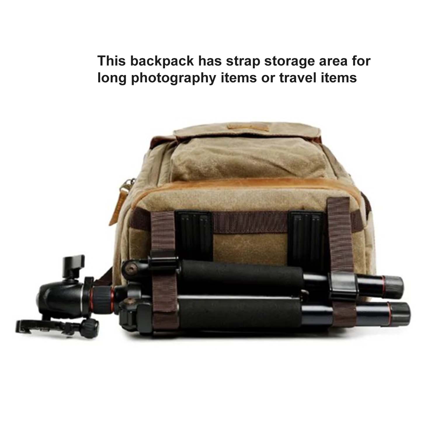 FocusBagsĀ® Vintage Camera Backpack 24L Travel Waterproof - Image 5