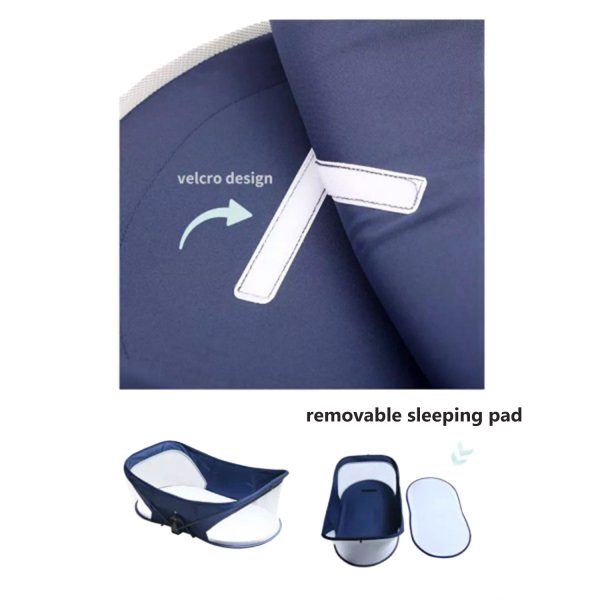 FocusBaby® Foldable Baby Sleeper with Travel Bag - Image 3