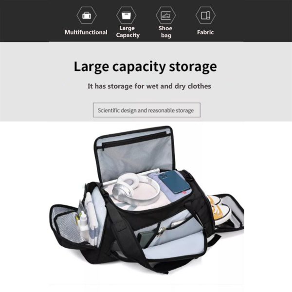 FocusBags® 41L Designer Gym Bag Versatile Waterproof Durable - Image 10