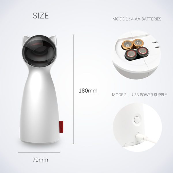 FocusPet® Cat Laser Toy Interactive Laser Fun - Image 6