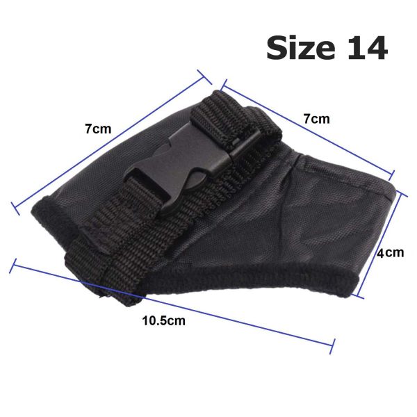 FocusPet® Adjustable Dog Muzzle Comfortable Safe Oxford Cloth - Image 2