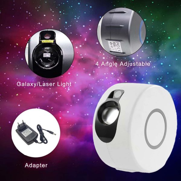 FocusToys® Starry Night Projector Mesmerizing Galaxy Effects - Image 2