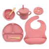 Safe and Non-Toxic Silicone Baby Feeding Set