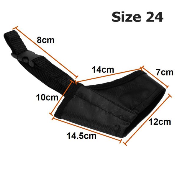 FocusPet® Adjustable Dog Muzzle Comfortable Safe Oxford Cloth - Image 5