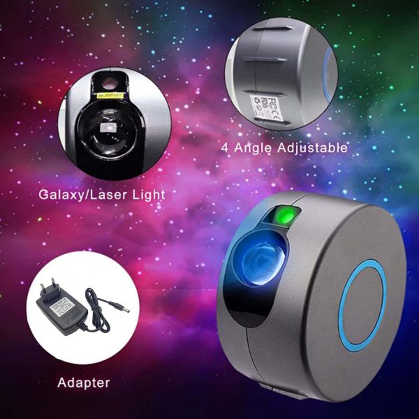 FocusToys® Starry Night Projector Mesmerizing Galaxy Effects - Image 4