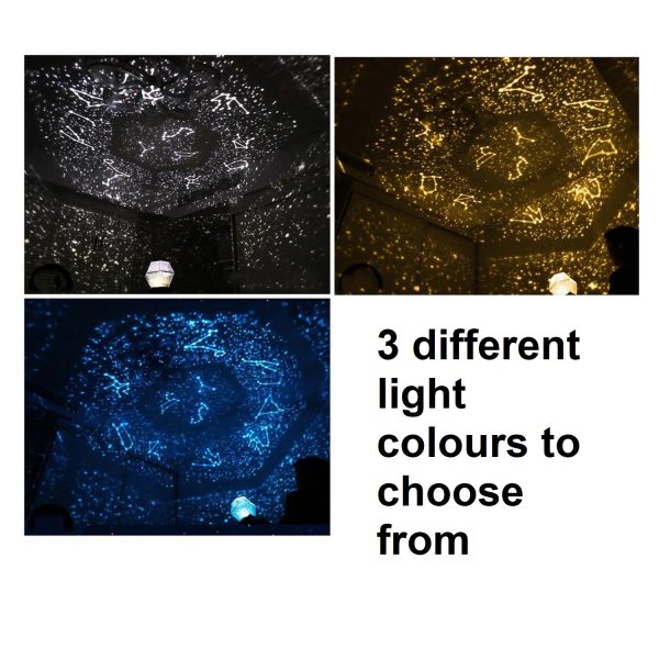FocusLights® Star Projection Nightlight Battery USB LED Lamp - Image 4