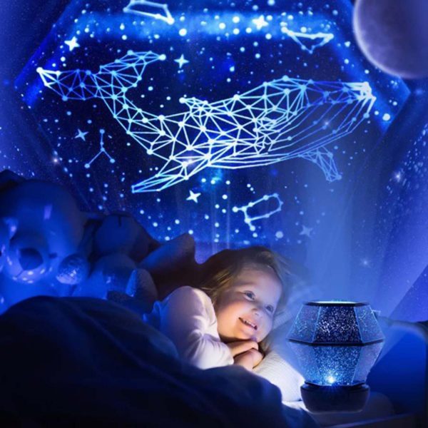 FocusLights® Star Projection Nightlight Battery USB LED Lamp - Image 3