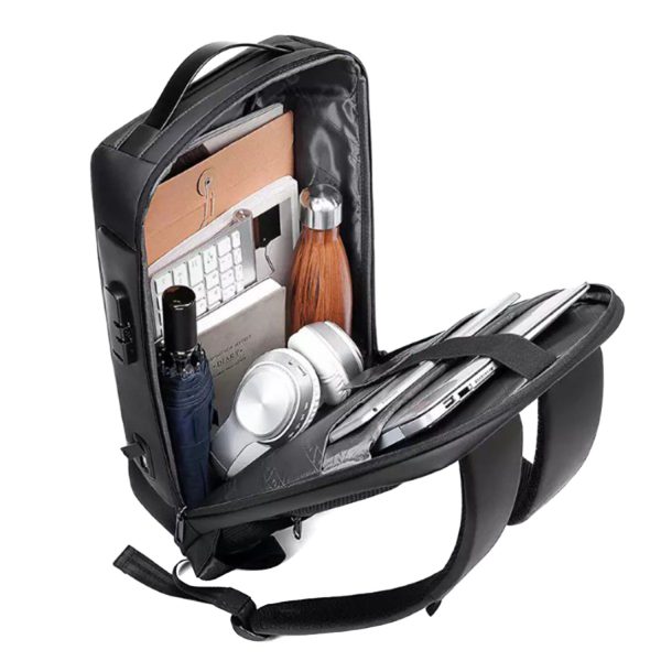 FocusBags® Laptop USB Charging Waterproof Backpack - Image 5