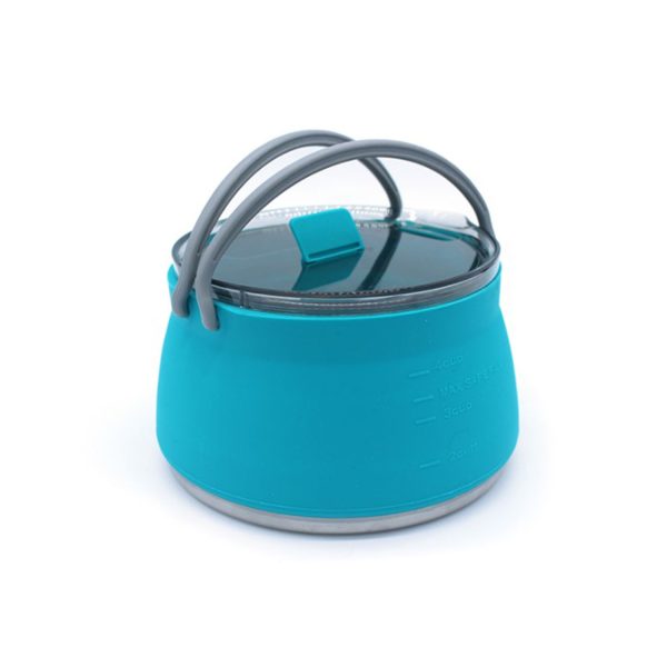 FocusOutdoor® Foldable 1.1L Silicone Pot Kettle - BPA Free - Image 3