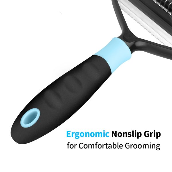 FocusPet® De-Shedding Comb and De-Matting Grooming 2-in-1 - Image 9