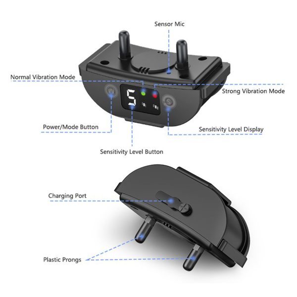 FocusPet® Humane Rechargeable Barking Collar- LED Display - Image 8