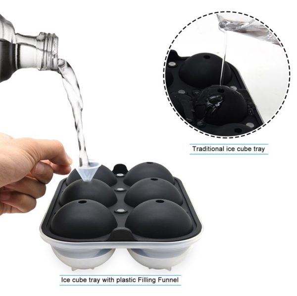 MyKitchen® Round Large Ice Ball Moulds - Image 2