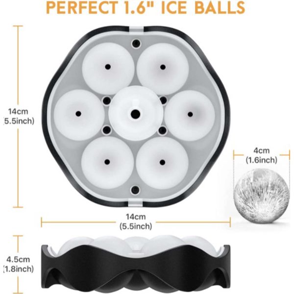 MyKitchen® Round Ice Cube Tray with Lid - Image 2