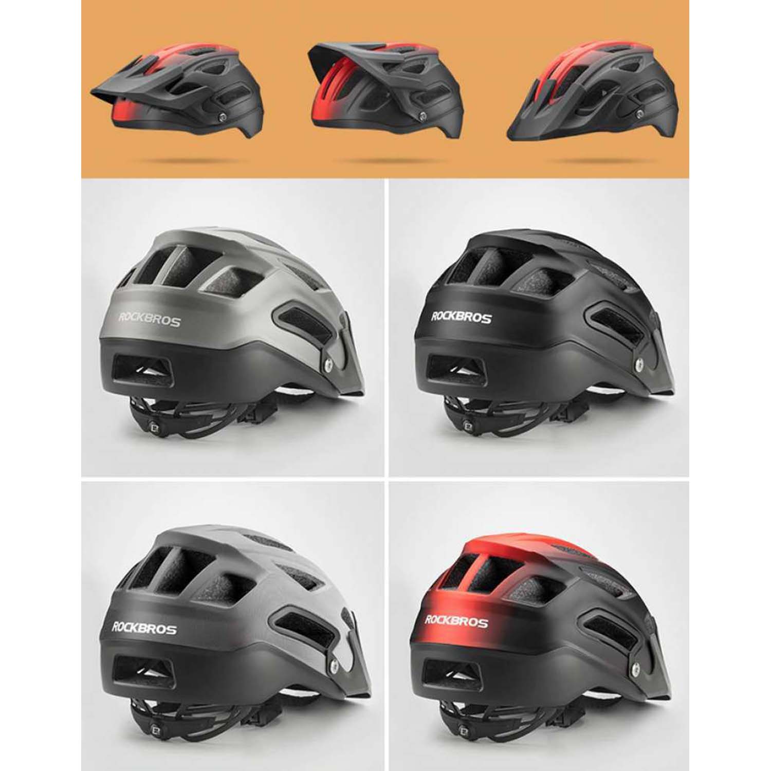 RockBros Ultralight MTB Helmet - Image 12