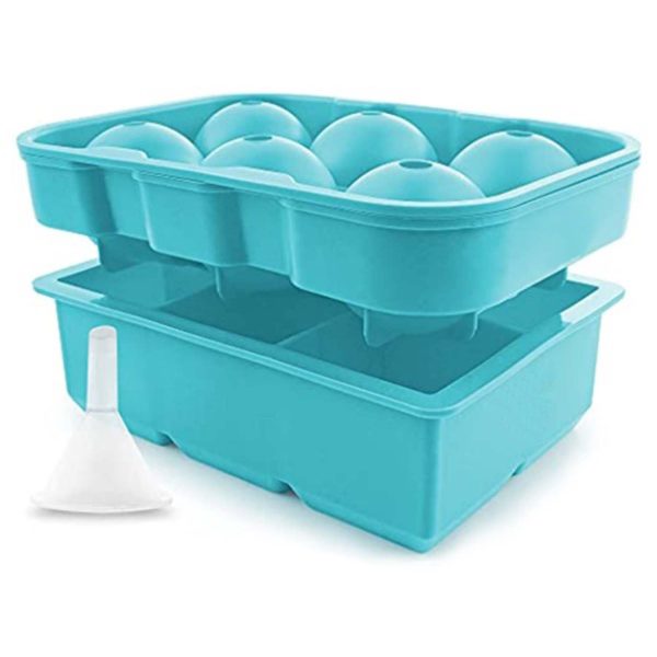 MyKitchen® Large Ice Cube Tray 6 Round 6 Square - Image 3